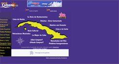 Desktop Screenshot of canalcubano.com